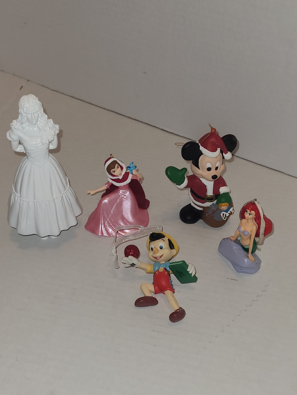 Disney Christmas Character Ornament Lot Assorted Characters